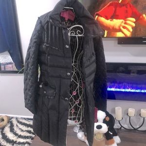 Betsy Johnson black puffer